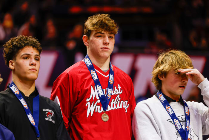 Illinois wrestling championships February 17 2024 Nate Latsch 25917